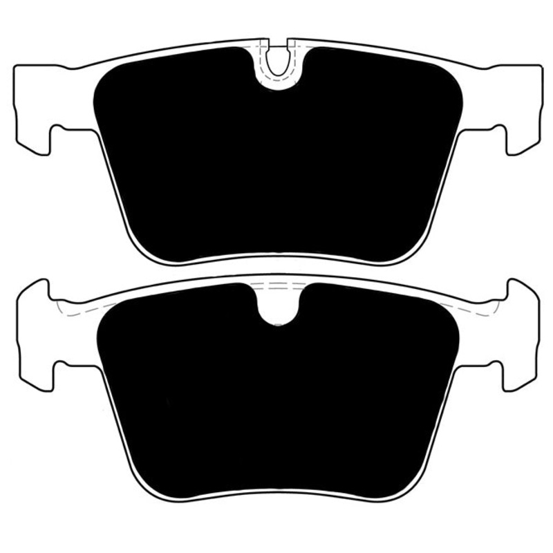 Porterfield Brake Pads for 2013 MERCEDES-BENZ CL65 AMG