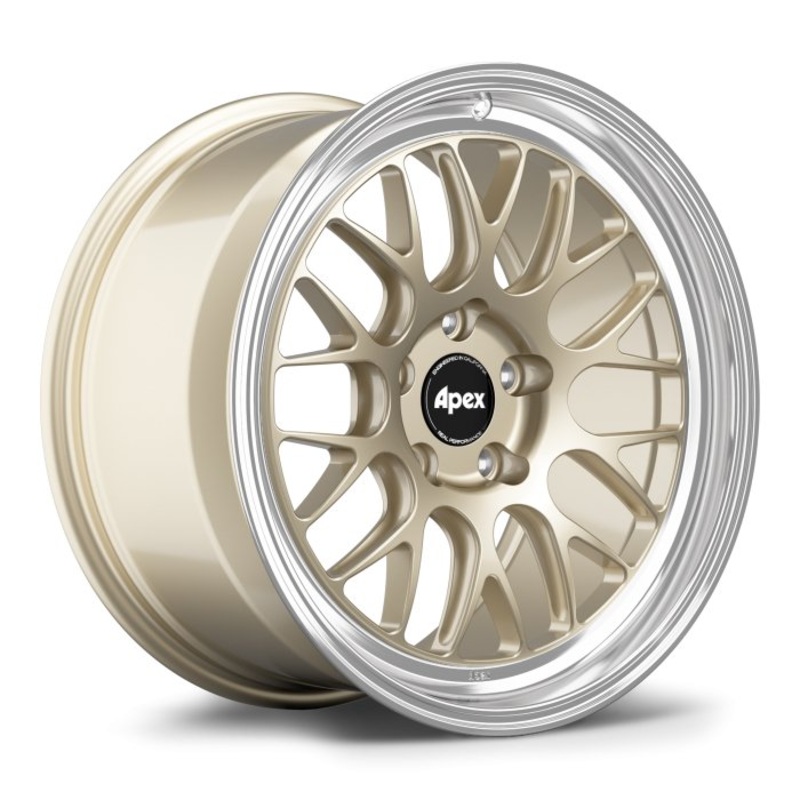 Apex 18″ ML-10RT 5×120 Wheel (Motorsport Gold) – Honda