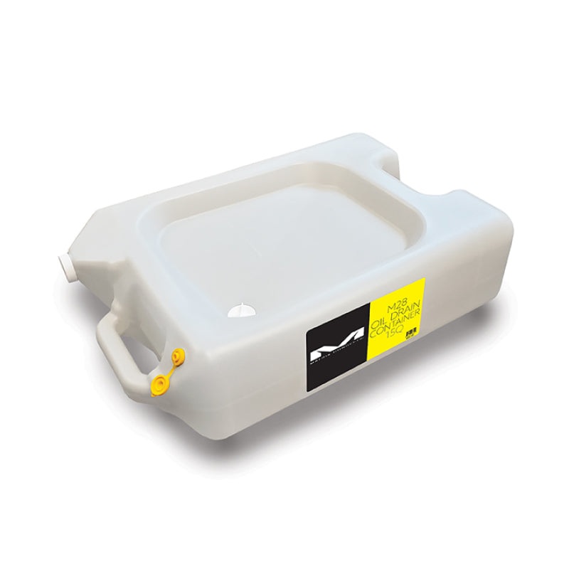 Matrix Concepts M28 Oil Drain Container 15 Quart – White