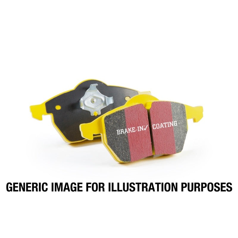 EBC 2018+ Jaguar E-Pace 2.0L Turbo (246) Yellowstuff Front Brake Pads