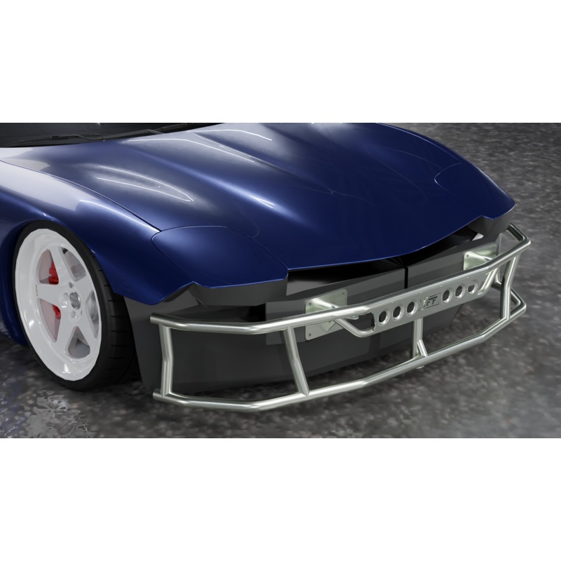 True Focus Fabrication – Chevrolet C5 Corvette – Dual Row Front Bash Bar