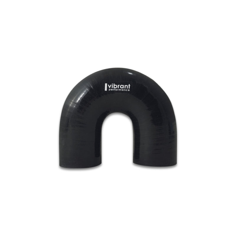 Vibrant 180 Degree Elbow 2.75in ID x 3.875in Leg Length Silicone Hose Coupler