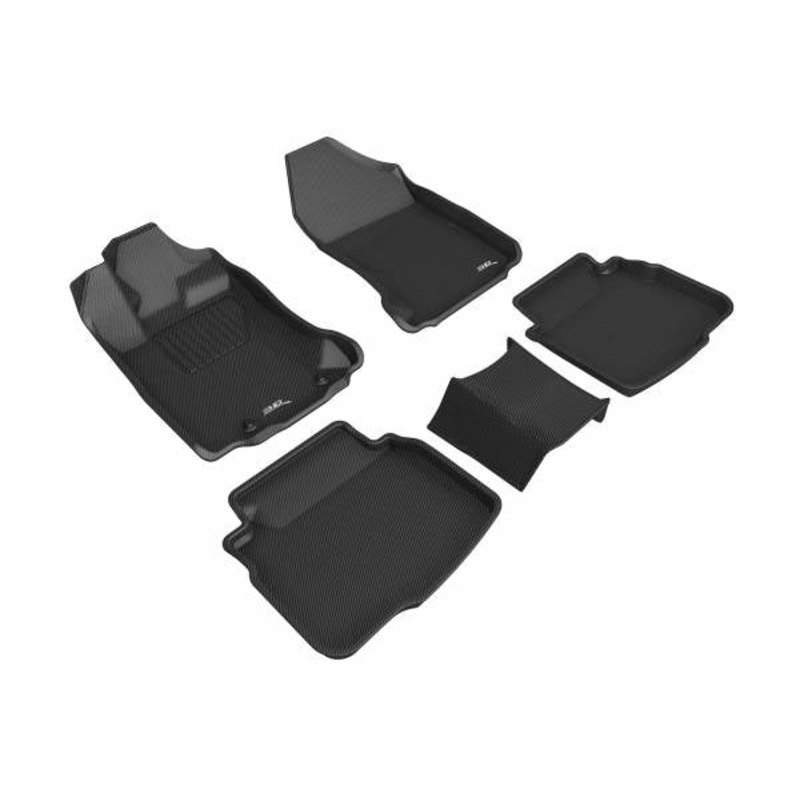 3D MAXpider 20-22 Legacy/Outback KAGU Floor Mat 1st & 2nd Row  | Black | L1SB02801509