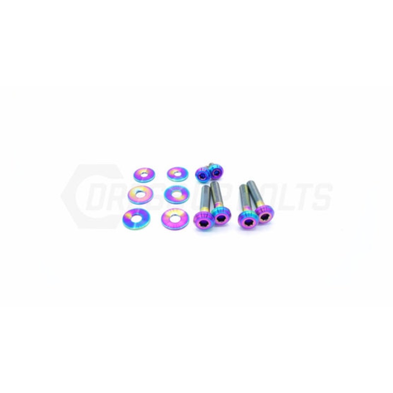 Dress Up Bolts 15-21 WRX/STI Titanium Hardware Trunk Kit – True Burned | SUB-019-Ti-TB
