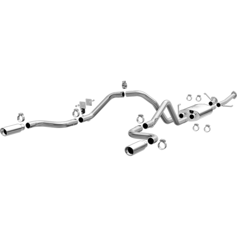 Magnaflow Cat Back Stainless Exhaust System 2014-2021 Toyota Tundra 4.6L/5.7L (rear exit)