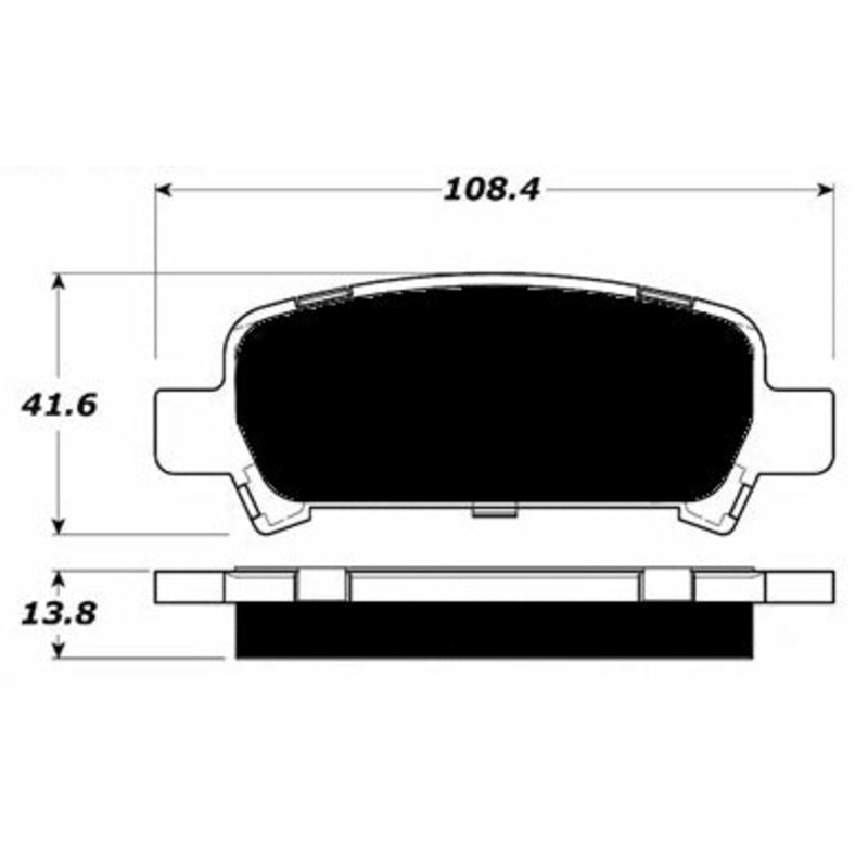 Porterfield Brake Pads for 2002 SUBARU LEGACY SEDAN