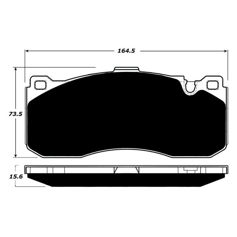 Porterfield Brake Pads for 2014 BMW 135i