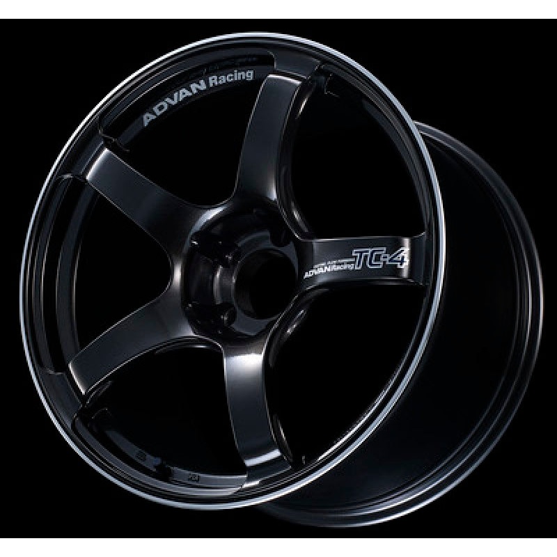 Advan TC4 17×7.5 +50 5-100 Black Gunmetallic & Ring Wheel