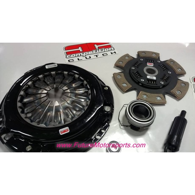 Competition Clutch Honda Civic / Del Sol / CRXD15 / D16 / D17 Hydro 92-05 (D14 only with our Flywheel) Stage 4 – 6 Pad Sprung Ceramic