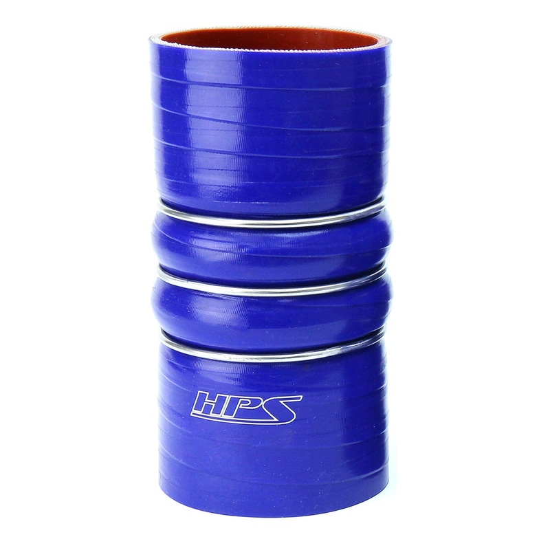 HPS 3″ ID 6″ Length, Silicone Charge Air CAC Hose Double Hump Coupler | Universal (CAC-300-COLD)