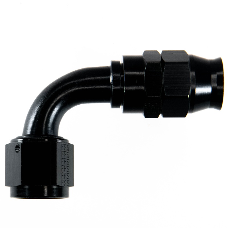 Fragola -6 AN 90 PTFE Hose End 689006-BL