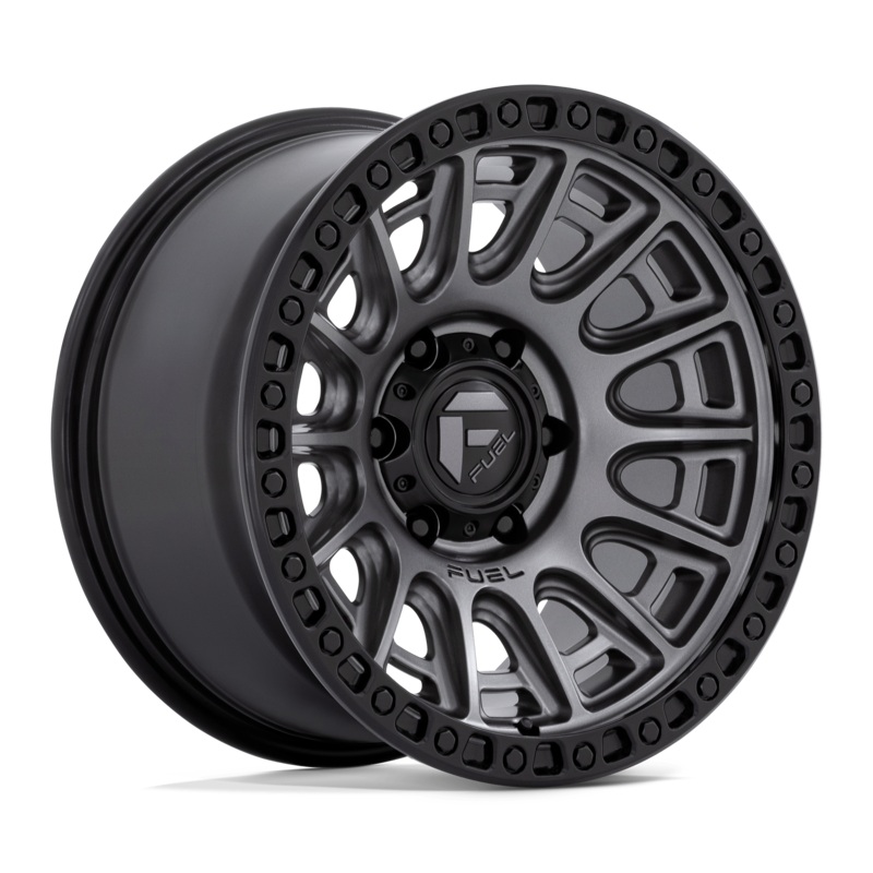 Fuel Wheels D835 Cycle 17″ 5×127 Matte Gunmetal With Black Ring
