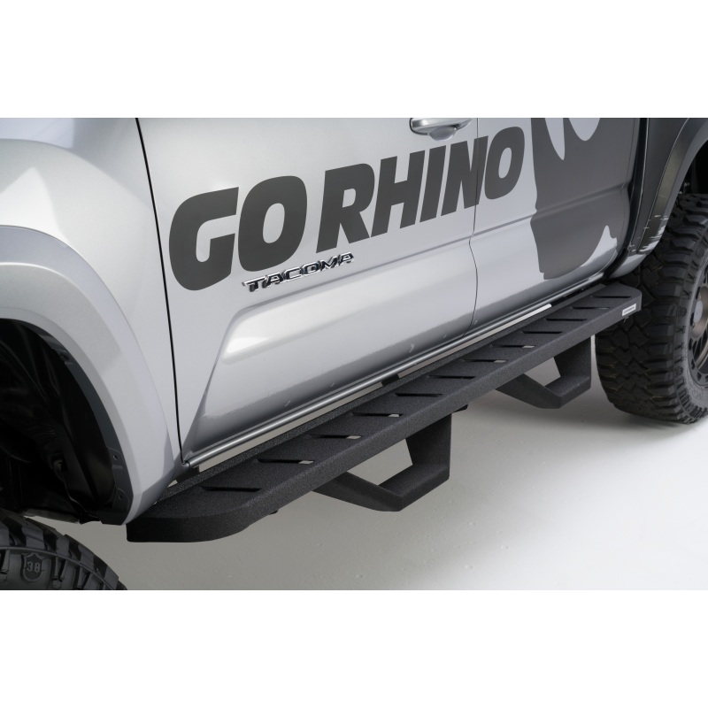 Go Rhino 17-20 Ford F-150 Raptor RB10 Complete Kit w/RB10 + Brkts + 2 RB10 Drop Steps