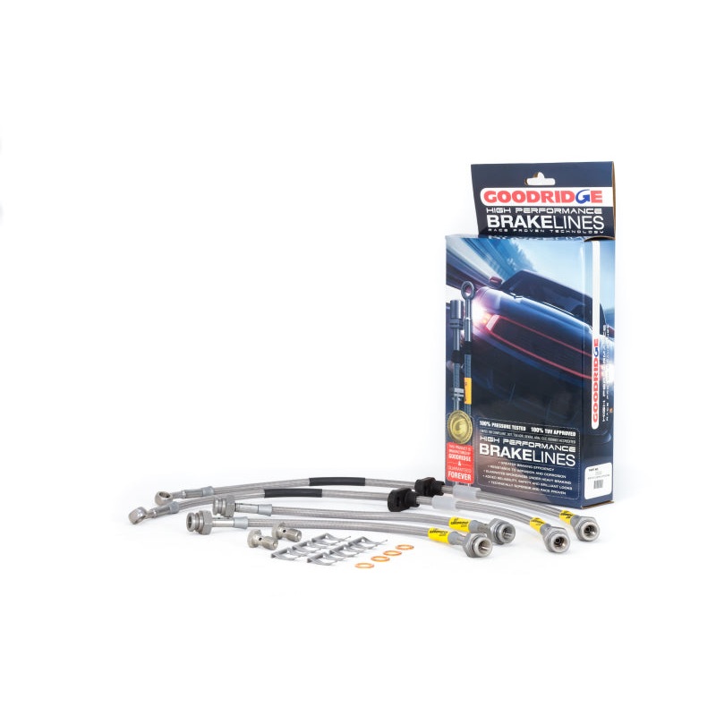 Goodridge 96-00 Honda Civic LX/EX w/ LG Front Rotors Brake Lines