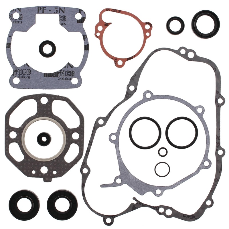 Vertex 811403 Gaskets 86-87 Kawasaki KX80 Complete Gasket Kit w/ Oil Seals