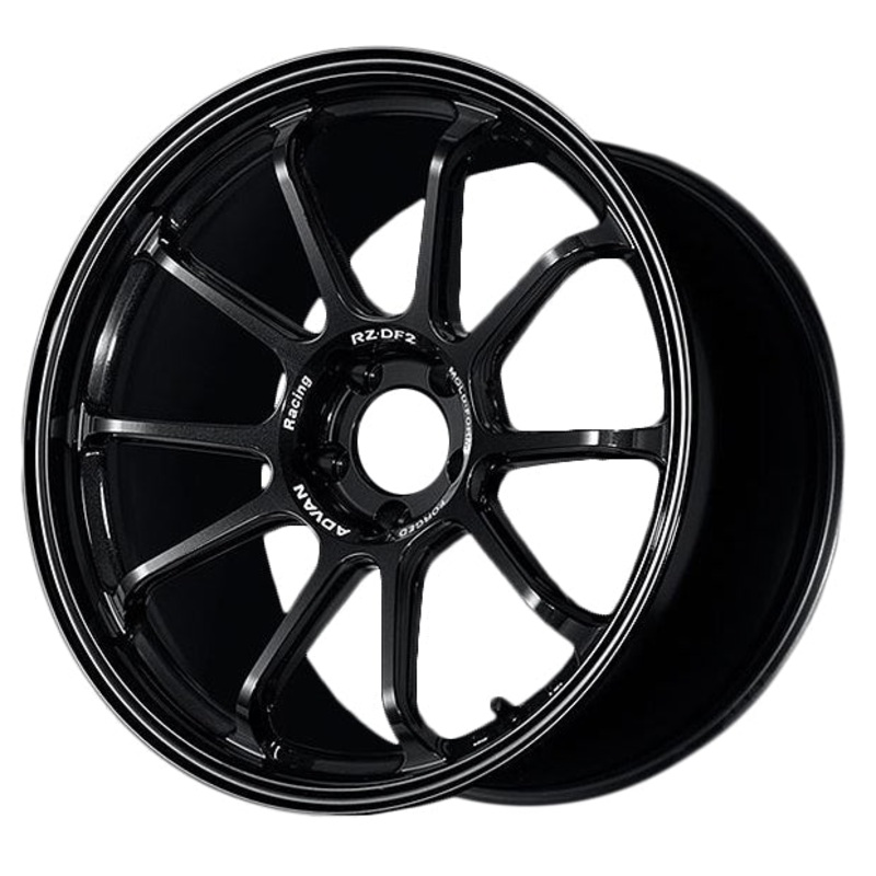 Advan RZ-DF2 Wheel – 19×9.5 +25 | 5×112 | Racing Titanium Black