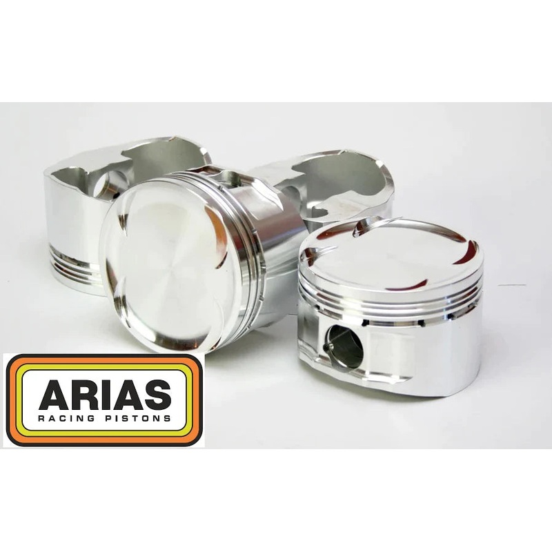 Arias Pistons Toyota 1.5L INZ-FE Bore 2.9527 CH 1.088 Stroke 3.334 Rod 5.543 CR 12 Dome Head 28.5cc