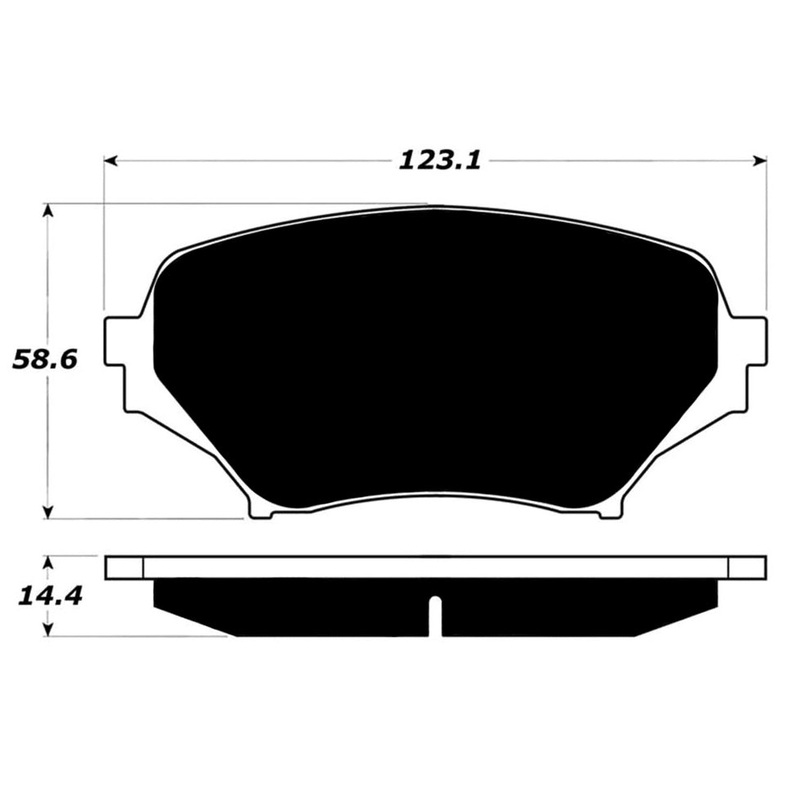Porterfield Brake Pads for 2007 MAZDA MX-5 MIATA