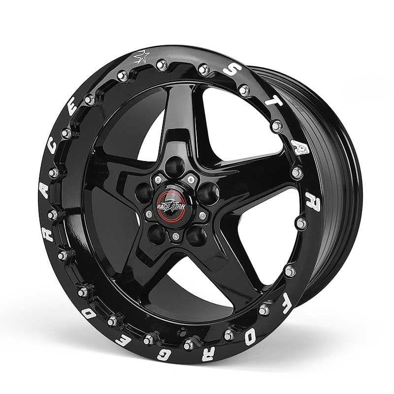 Race Star 92 Drag Star 17×11 5x120bc 7.6bs Bracket Racer SBL Gloss Black | 92-710254SB