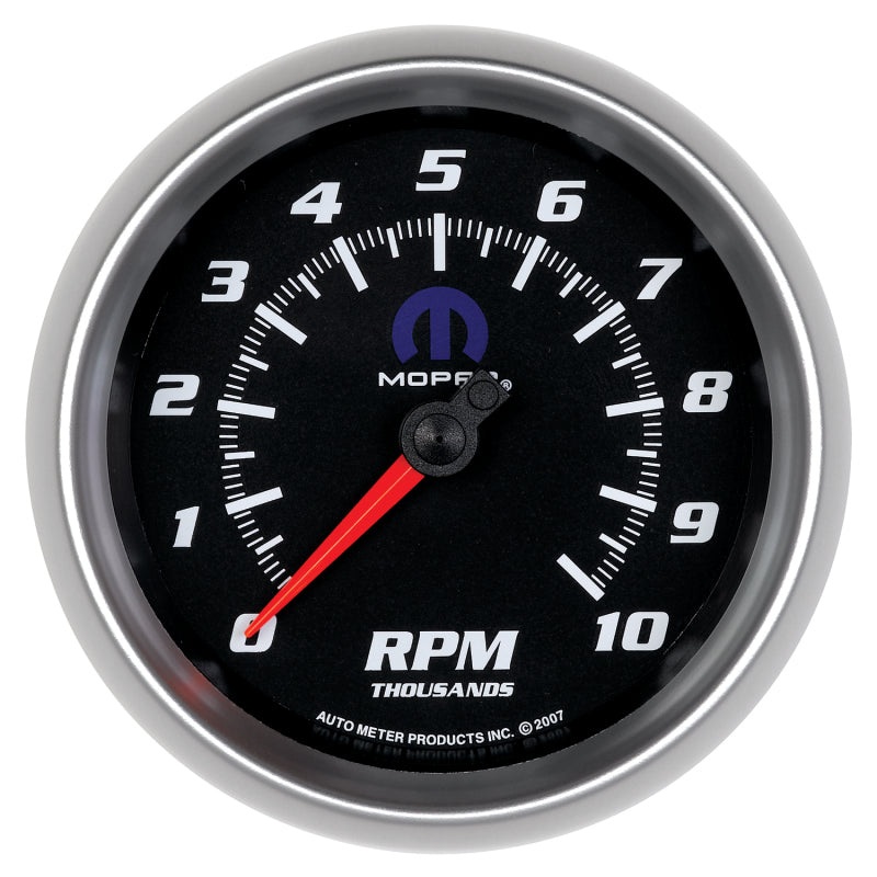 Autometer 3-3/8in 10K RPM In-Dash Tachometer Gauge Black Universal | 880024