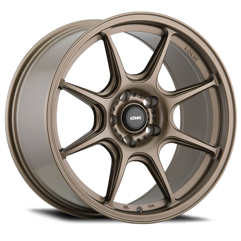 KONIG Lockout Wheel – 15×7.0 +38 | 4×100 | Matte Bronze
