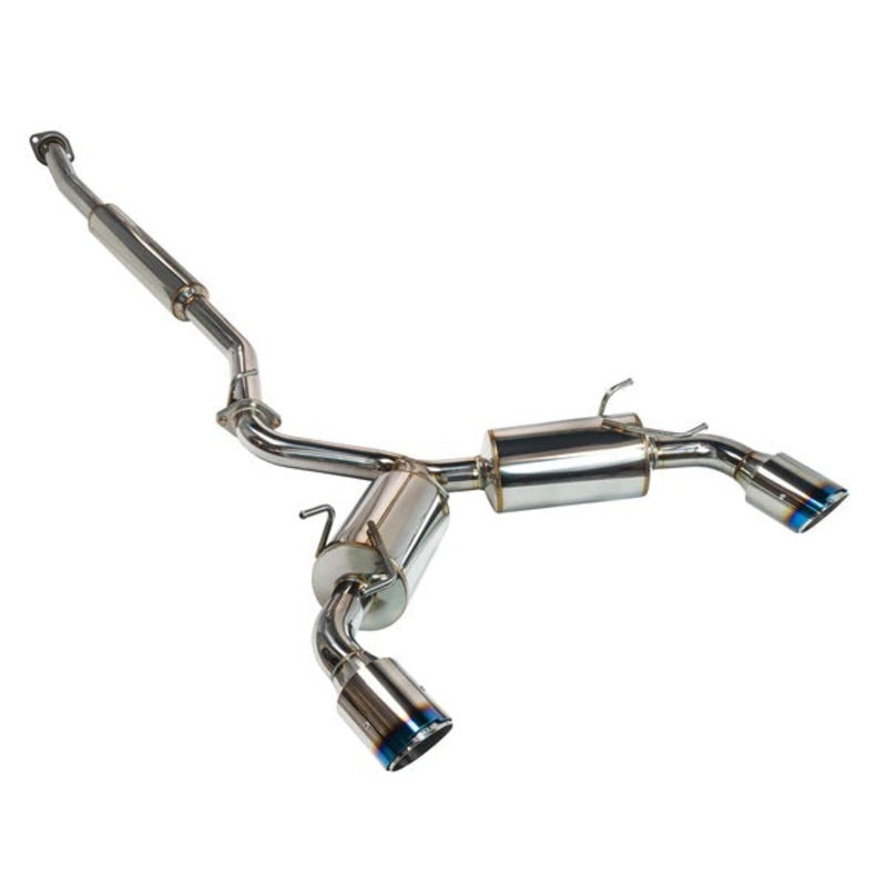 Remark 13-22 BRZ/ 13-16 FRS / 17-21 GT86 / 2022 GR86 Elite-Spec Cat Back Exhaust w/ Burnt Tip  | RK-C2063T-04T