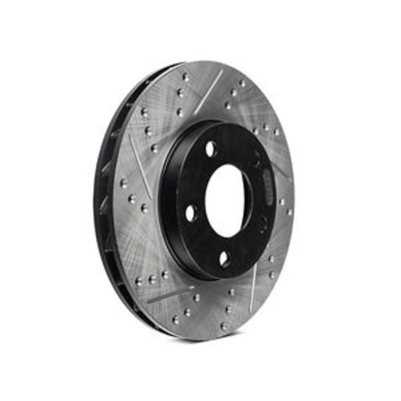 StopTech Select Sport 09-13 Mazda 3 Slotted & Drilled Left Rear Brake Rotor