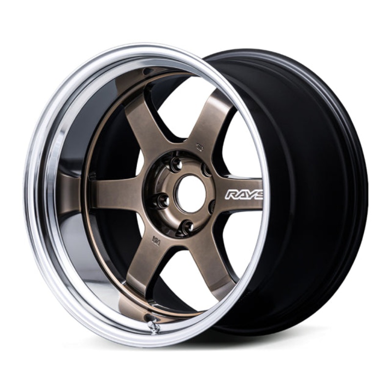 Volk Racing TE37V spec-SR Wheel  – 18×10.5 + 0 | 5×114.3 | Shining Bronze Metal w/ FDMC Rim