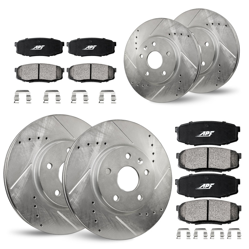 APF Full Brake Kit Rotors and Pads for Lexus IS300 2001-2005