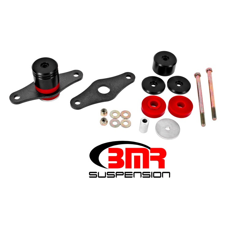 BMR 15-17 S550 Mustang Motor Mount Kit (Polyurethane) – Black Anodized