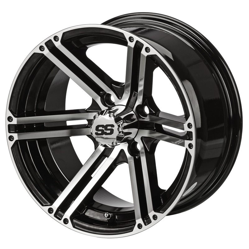 LSI 15″ Yukon Black & Machined Wheel