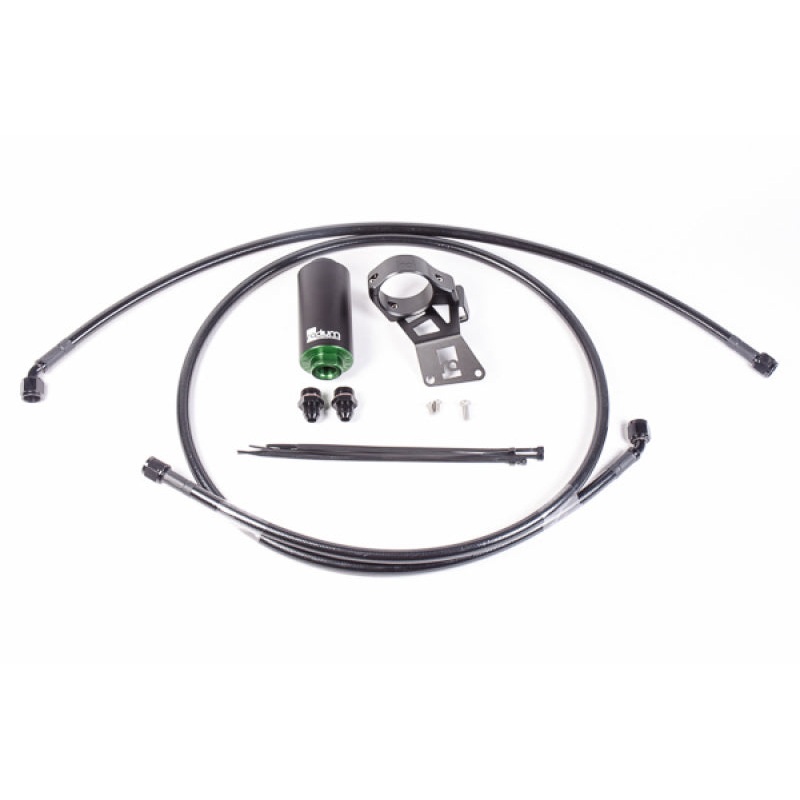 Radium Engineering Mitsubishi Evo X Fuel Hanger Feed Kit – Microglass Filter