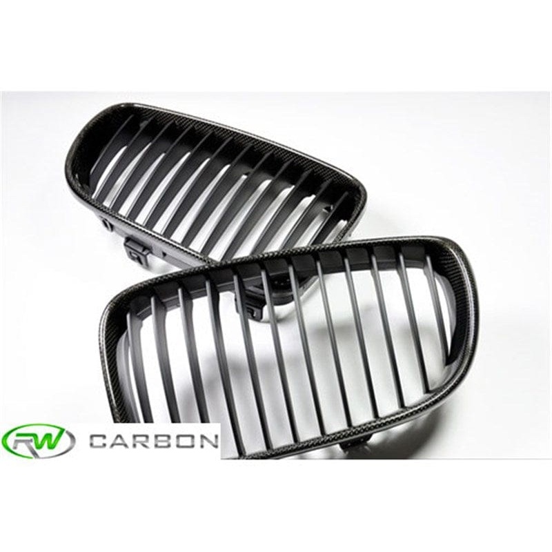 RW Carbon Carbon Fiber Kidney Grilles – BMW / E82 / E88