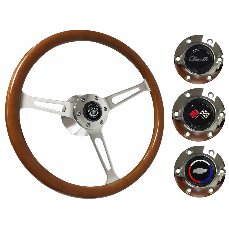 1969-77 Chevelle Steering Wheel Kit | Classic Wood | ST3579