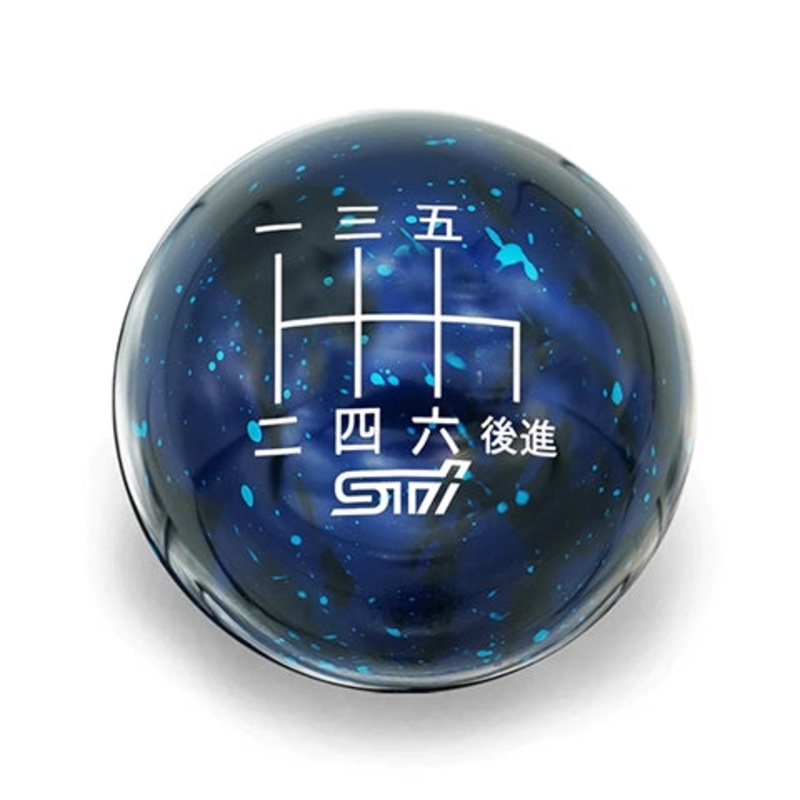 Billetworkz Cosmic Space Shift Knob – 6 Speed STI Japanese Engraving | 2004-2021 Subaru WRX STI (BW-KNB-STI6-JPSTI)
