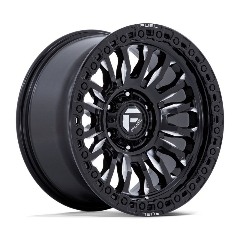 Fuel Wheels FC857 Rincon 17″ 5×127 Gloss Black Milled