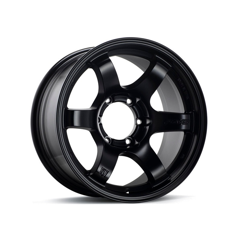 Gram Lights 57DR-X 18×9 +0 6×139.7 Semi Gloss Black (SET)
