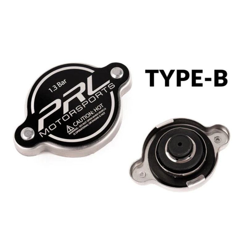 PRL High-Pressure 1.3 Bar Radiator Cap – Type-B (PRL1.1014.1.BLK)