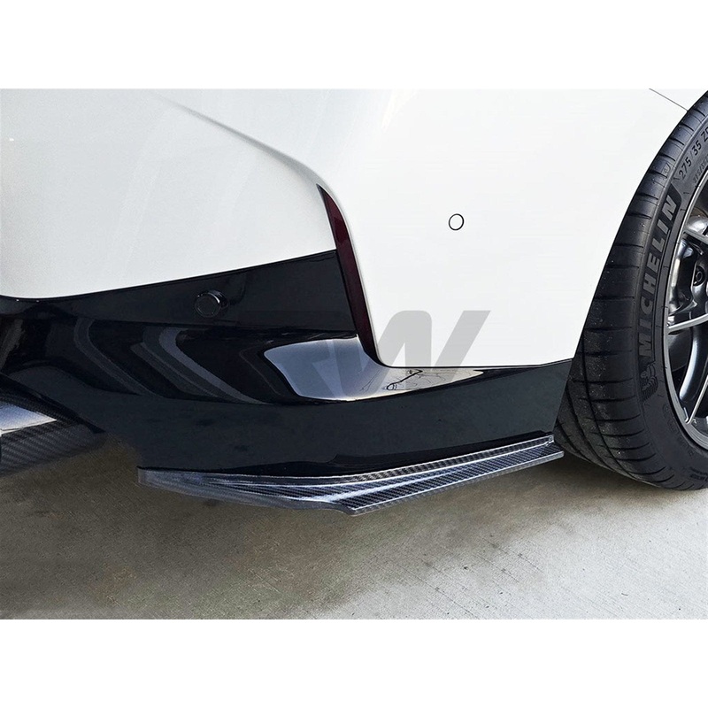 RW Carbon Carbon Fiber Rear Bumper Splitters – BMW / G42 / M240i