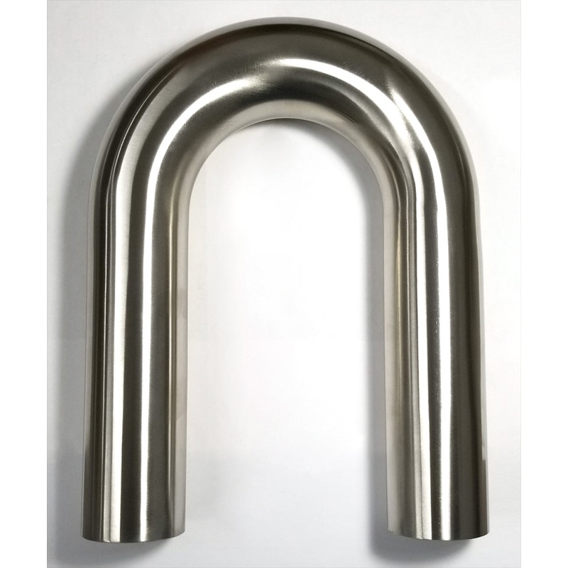 Stainless Bros 1.625in Diameter 1.5D / 2.4in CLR 180 Degree Bend 6in Leg / 6in Leg Mandrel Bend