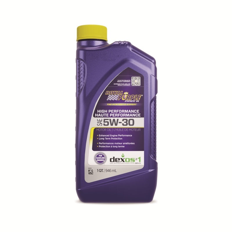 Synthetic High Performance 5W-30 Motor Oil (Canada) 1 Quart (Case of 6) by Royal Purple