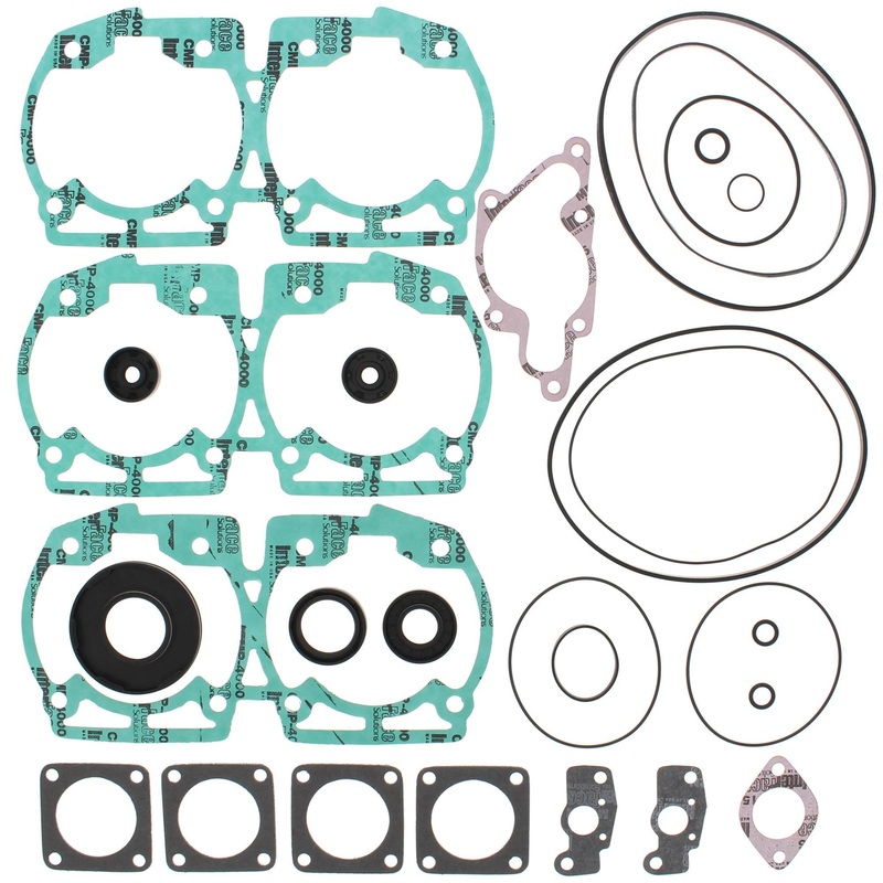 Vertex 711215 Pistons 1999 Formula Deluxe 670/98-99 Formula Z 670cc Complete Gasket Kit w/ Seals