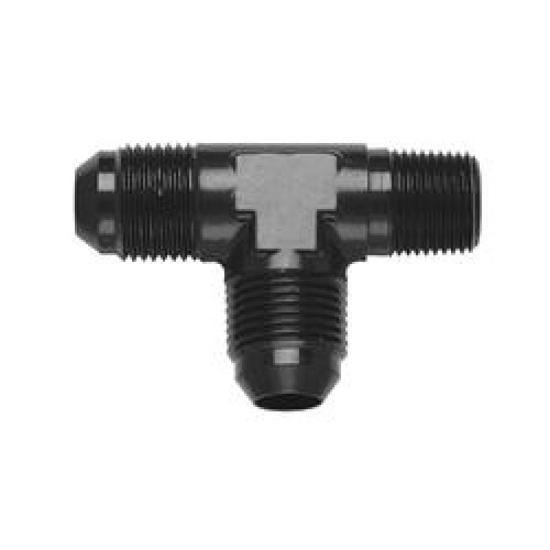 Fragola -3AN Tee 1/8 NPT On The Run – Black