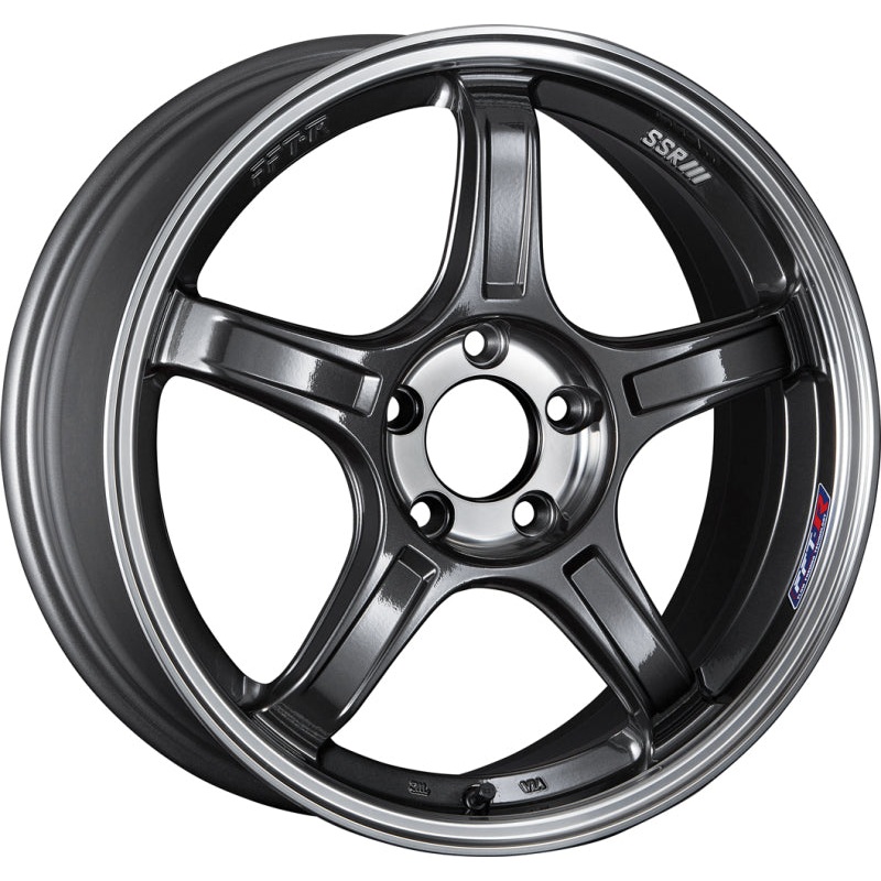 SSR GTX03 18×7.5 5×100 48mm Offset Black Graphite Wheel