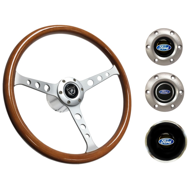 1969, 78-91 Ford Truck Steering Wheel Kit | Classic Wood | ST3578