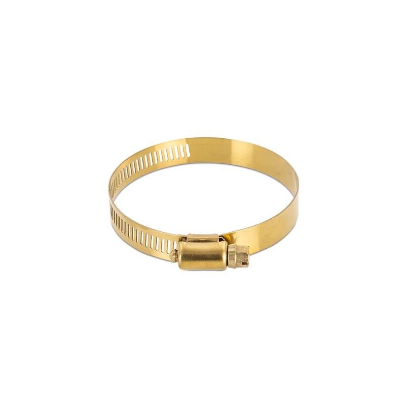 Mishimoto High-Torque Worm Gear Clamp 2.05in.-2.99in. (52mm-76mm) – Pack of 2 – Gold