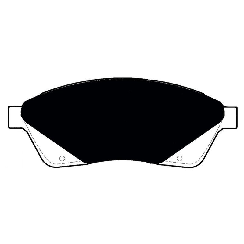 Porterfield Brake Pads for 2014 CADILLAC SRX