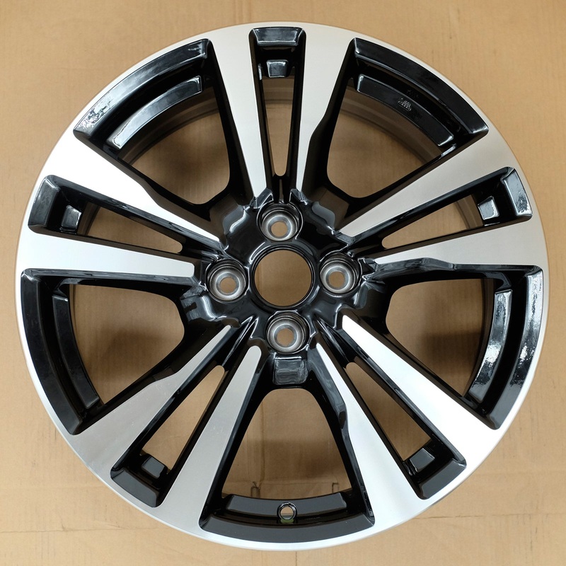 17 NEW Single 17×6.5 MACHINED BLACK Wheel for NISSAN KICKS 2018-2020 OEM Design Replacement Rim