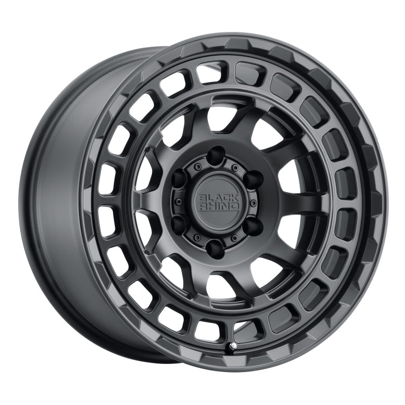 20×9.5 Black Rhino Chamber Matte Black Wheel