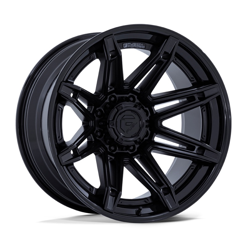 Fuel Wheels FC401 Brawl 24″ 8×165.1 Matte Black With Gloss Black Lip